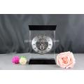 Einzigartige Design Sublimation Crystal Desktop Clock